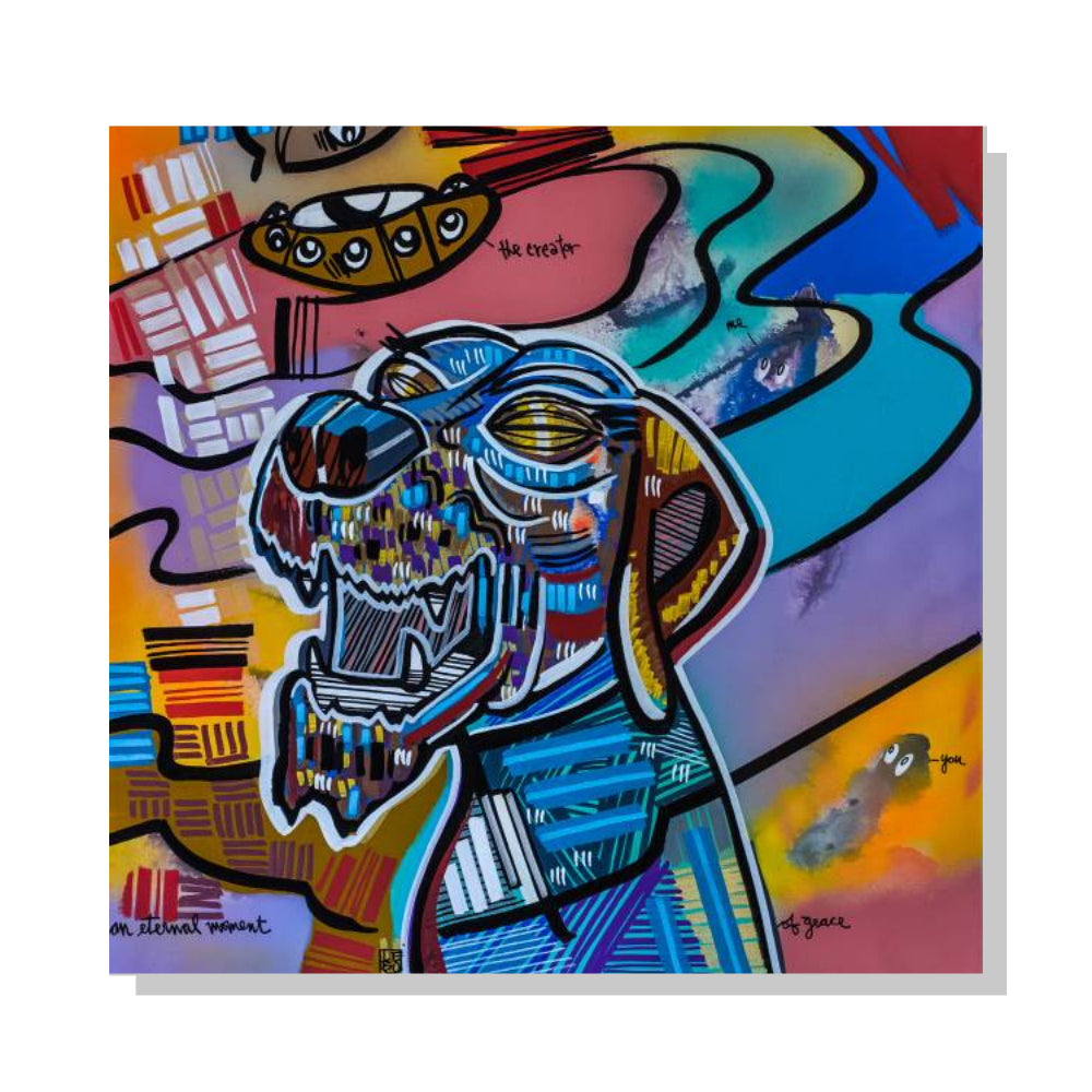 An Eternal Moment - Lebo Steel Mineral Print